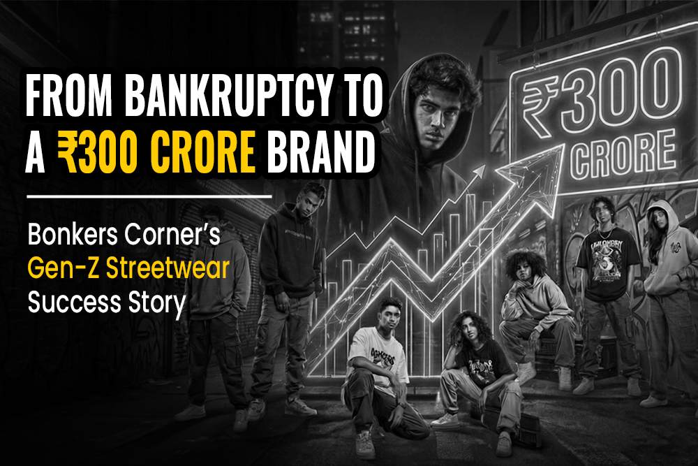 Shark Tank Bonkers Corner: From Bankruptcy to a ₹300 Crore Gen-Z Streetwear Brand