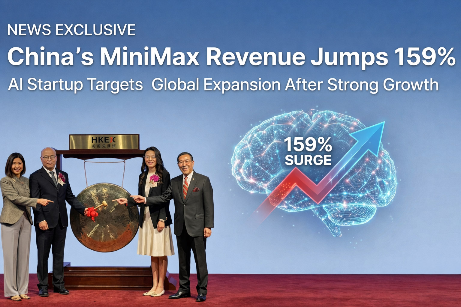 China’s MiniMax Reports 159% Revenue Surge, Sets Sights on Global AI Leadership