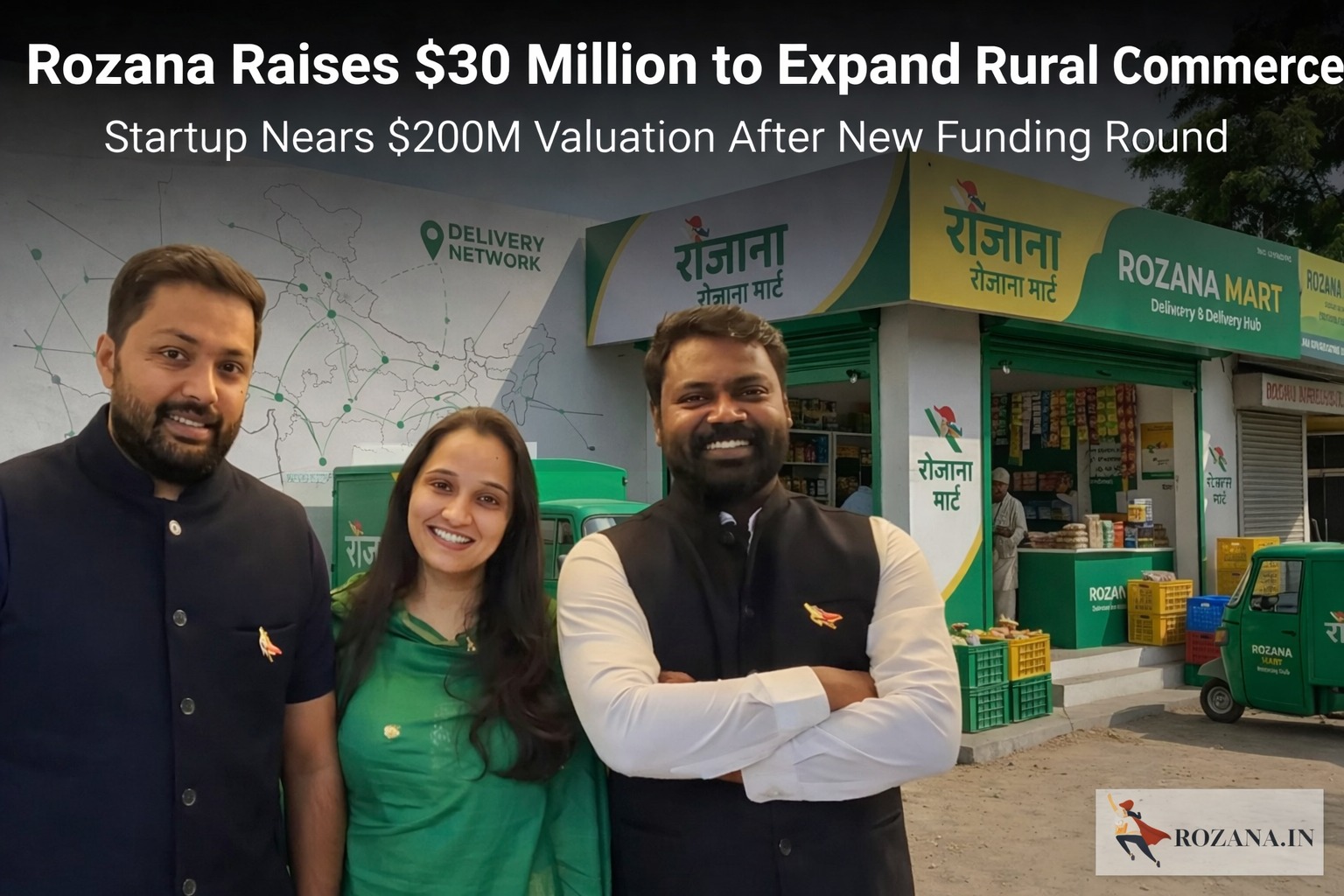 Rural Commerce Startup Rozana Raises $30 Million to Strengthen Village Retail Network
